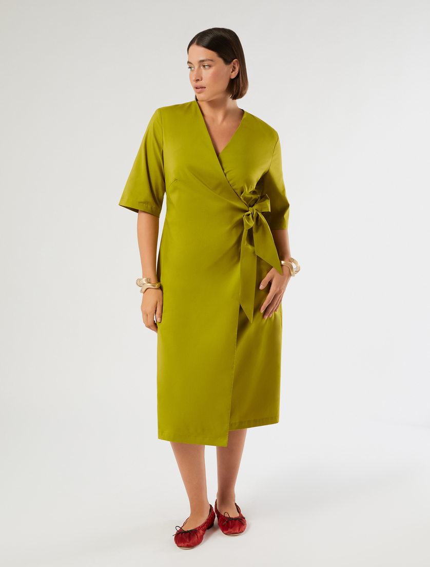 Cotton poplin dress - Marina Rinaldi