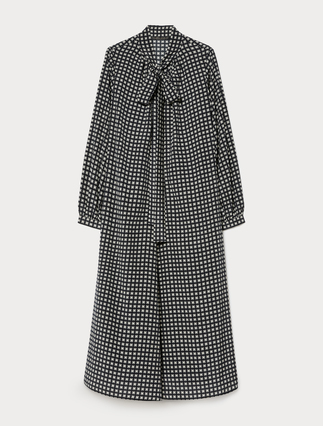 Kleid aus Seiden-Crêpe-de-Chine - Marina Rinaldi