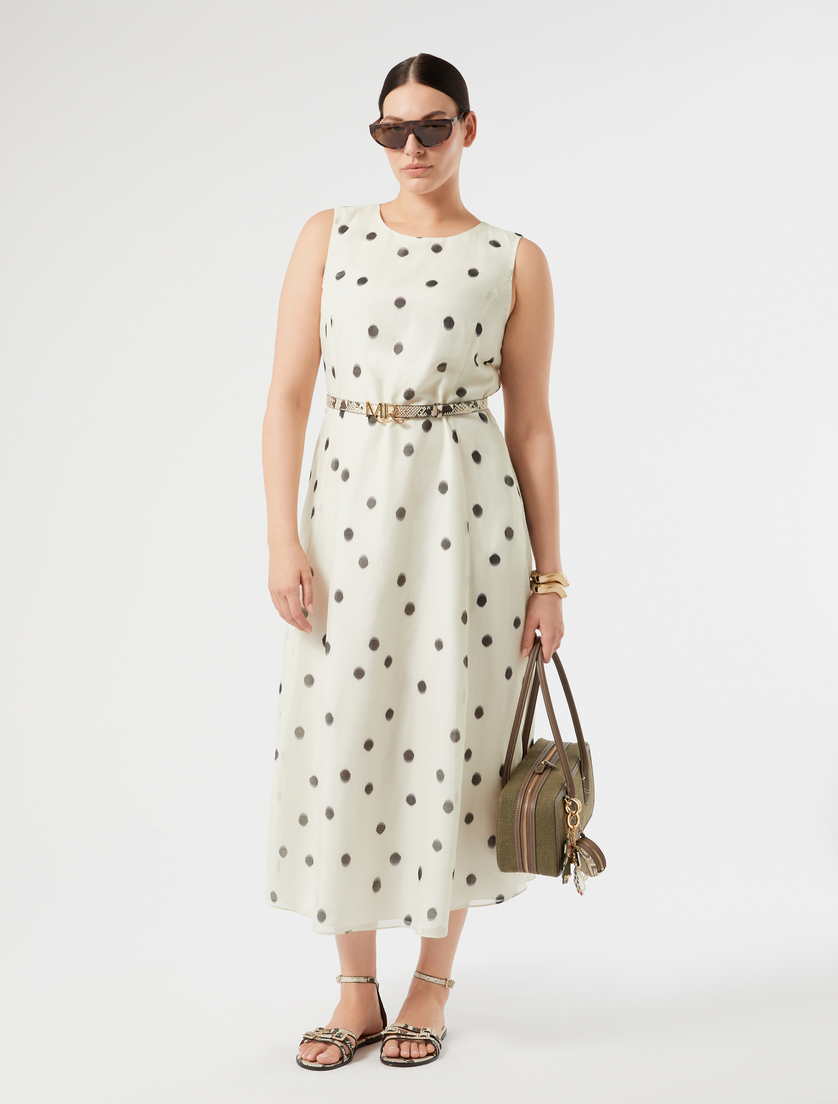 Silk voile dress - Marina Rinaldi