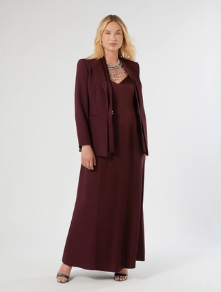Crepe envers satin dress - Marina Rinaldi