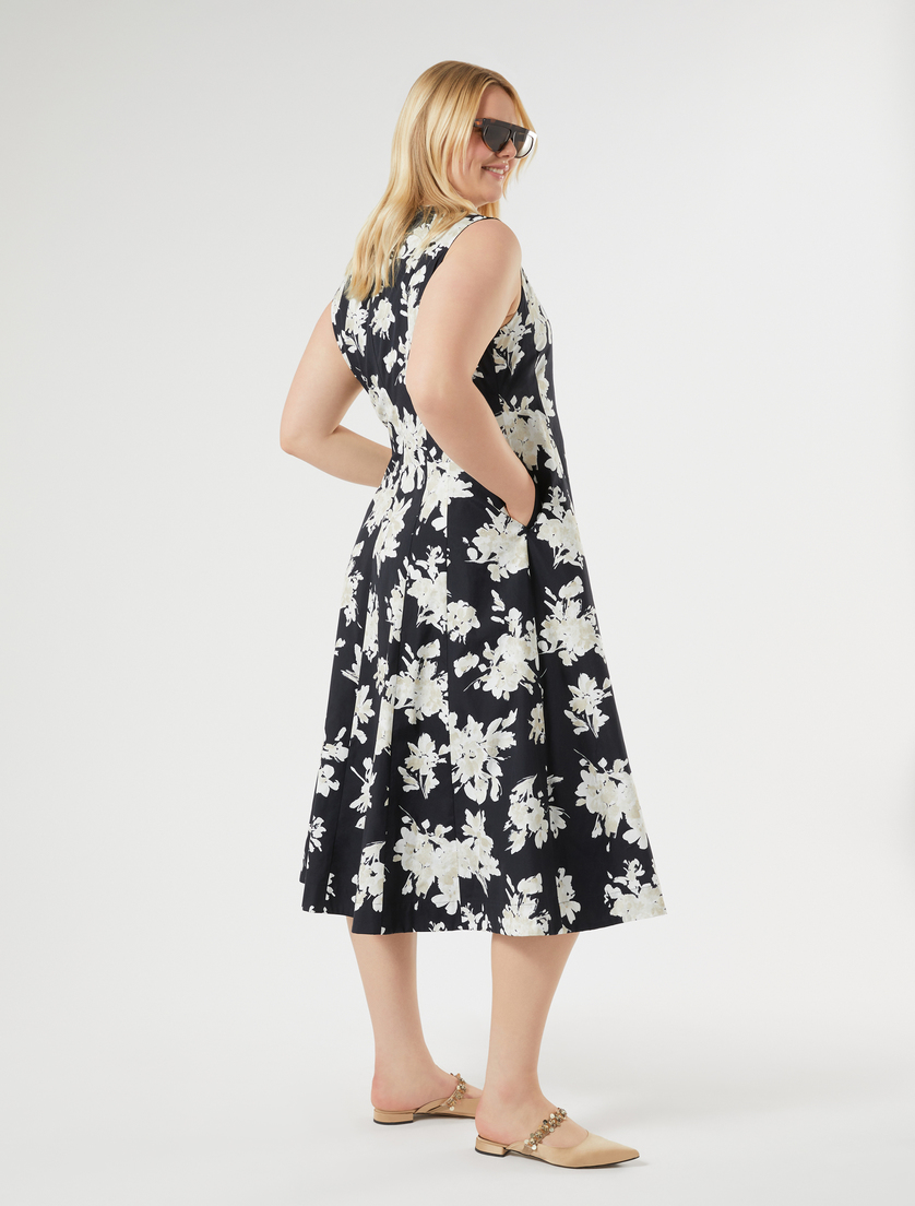 Cotton poplin dress - Marina Rinaldi