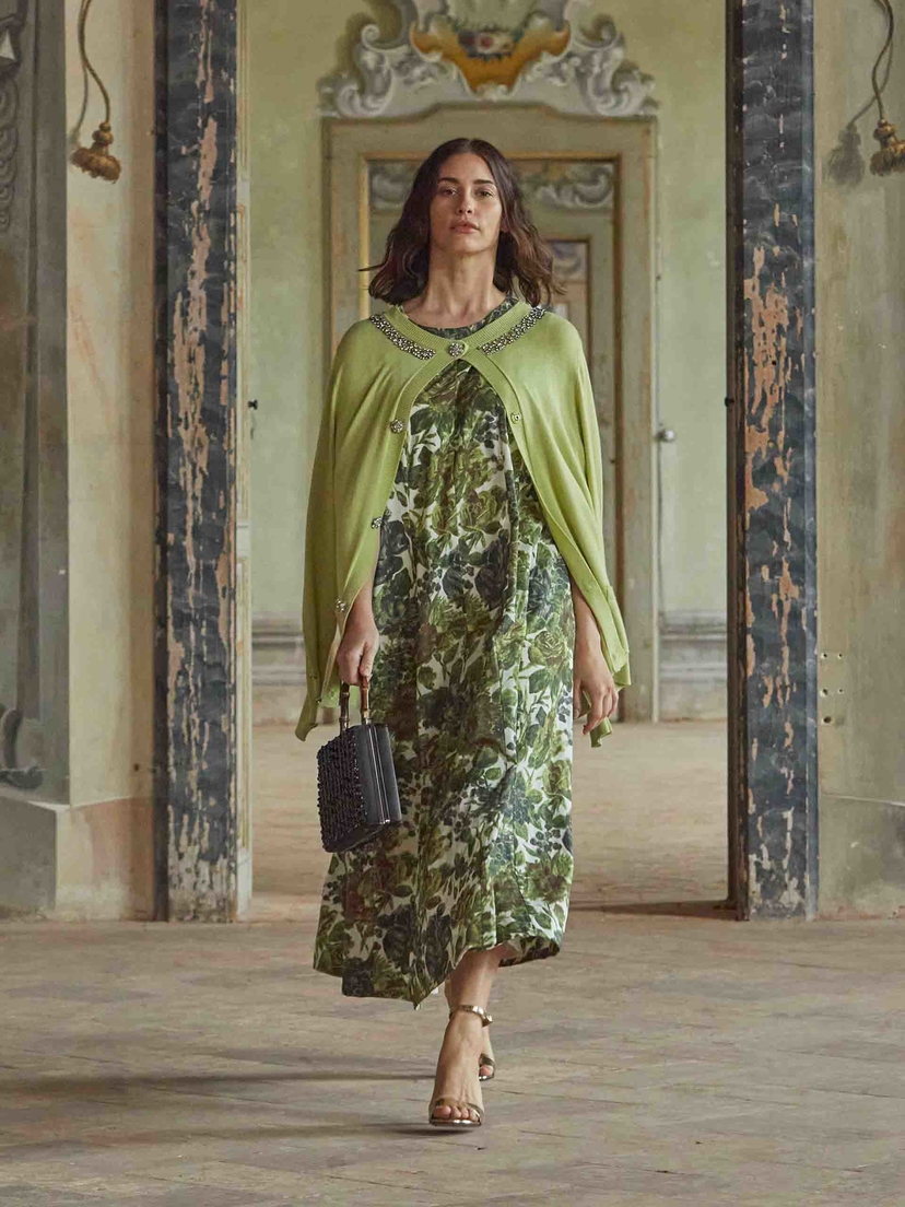 Cotton poplin dress - Marina Rinaldi