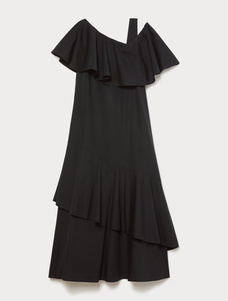 Cotton-poplin dress - Marina Rinaldi