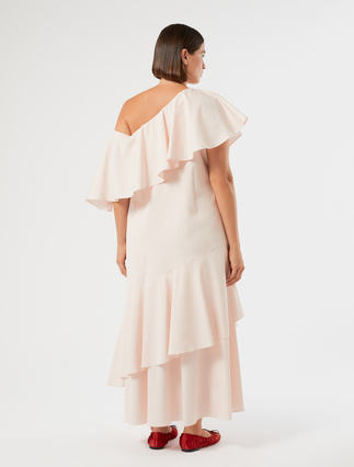 Cotton-poplin dress - PINK - Marina Rinaldi - 4