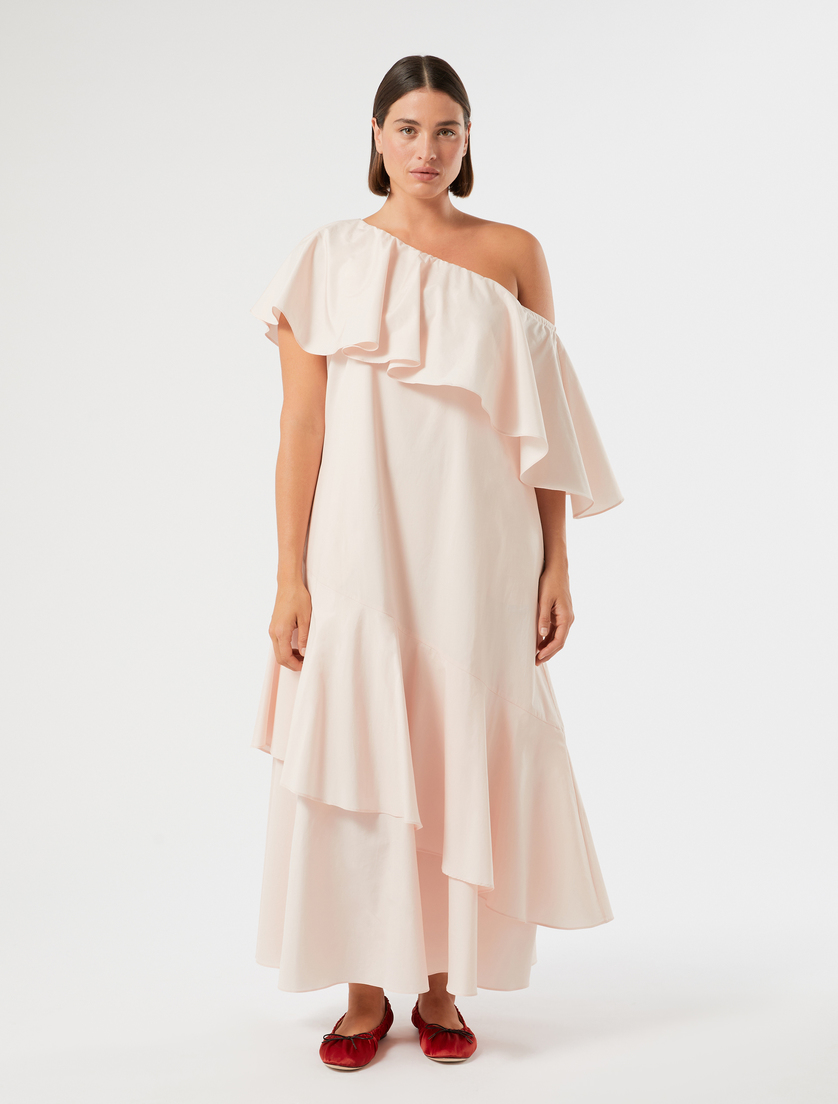Cotton-poplin dress - PINK - Marina Rinaldi - 3