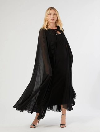 Embroidered cady dress - Marina Rinaldi