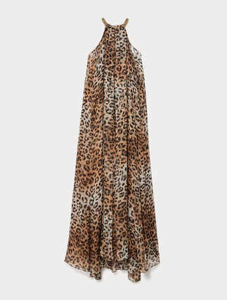 Kleid aus Seiden-Georgette - Marina Rinaldi