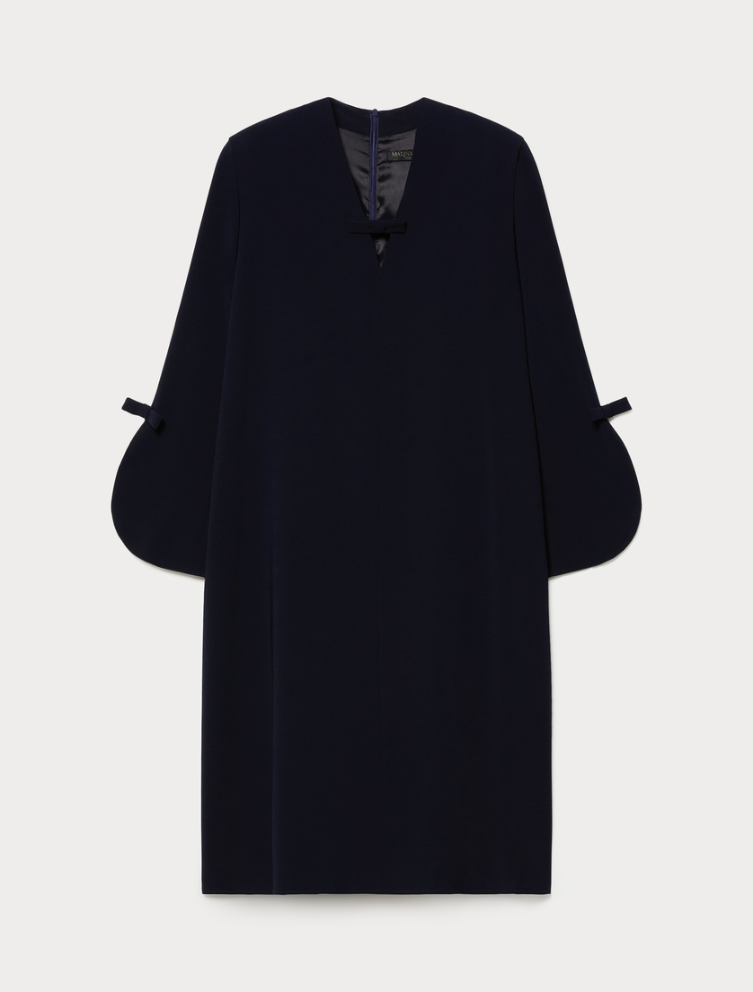 Abito in cady con fiocchi - BLU NOTTE - Marina Rinaldi
