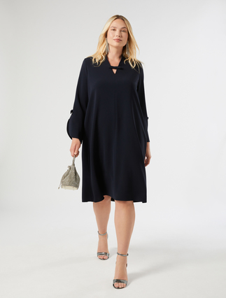 Abito in cady con fiocchi - Marina Rinaldi