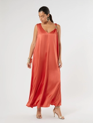 Satin dress - Marina Rinaldi