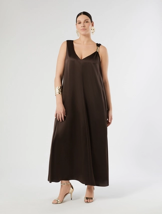 Satin dress - Marina Rinaldi
