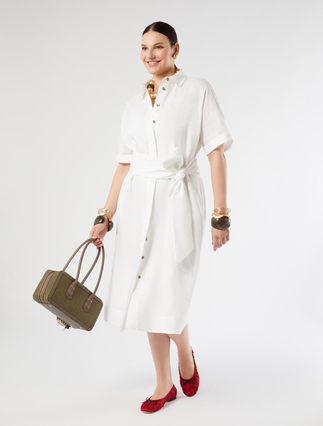 Linen shirt dress - Marina Rinaldi
