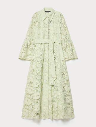 Hemdblusenkleid aus Spitze - Marina Rinaldi