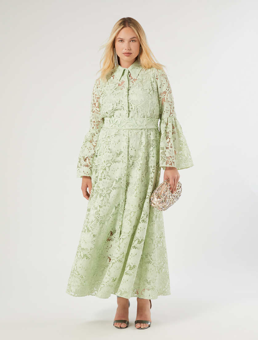 Hemdblusenkleid aus Spitze - Marina Rinaldi