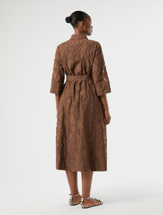 Fil coupé shirt dress - COCOA - Marina Rinaldi - 4