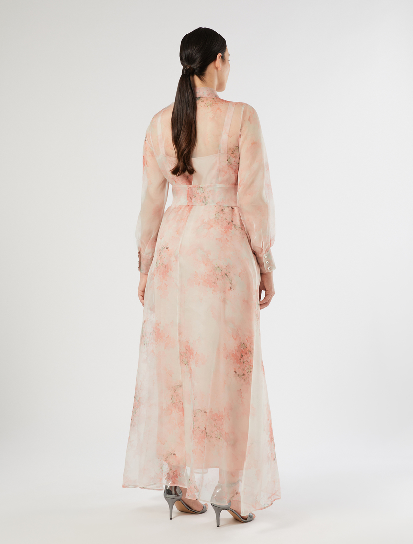 Hemdblusenkleid aus Seidenorganza - ROSA - Marina Rinaldi - 4