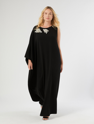 Asymmetrical cady dress - Marina Rinaldi