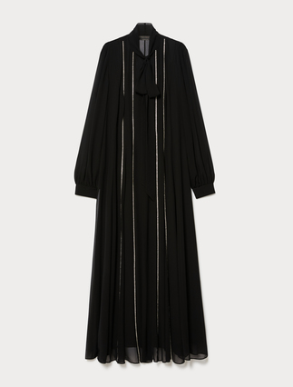 Rhinestone-adorned shirt dress - Marina Rinaldi