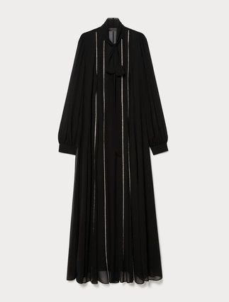 Rhinestone-adorned shirt dress - Marina Rinaldi