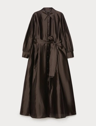Silk organza shirt dress - Marina Rinaldi
