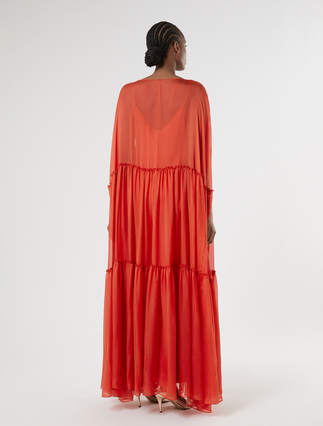 Cape dress - RUST - Marina Rinaldi - 4