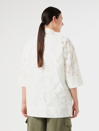 Fil coupé tunic - WHITE - Marina Rinaldi - 4
