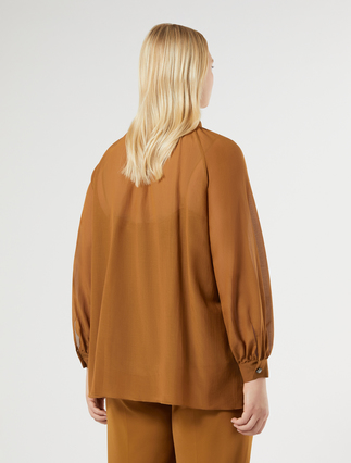 Hemdbluse aus Baumwoll-Seidenvoile - SIENA - Marina Rinaldi - 4