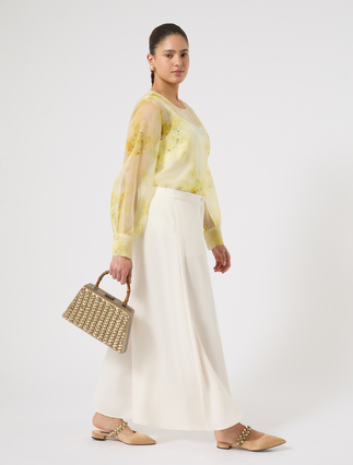 Blusa in organza di seta - Marina Rinaldi