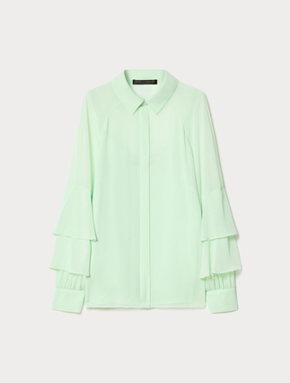 Crepe georgette shirt - Marina Rinaldi