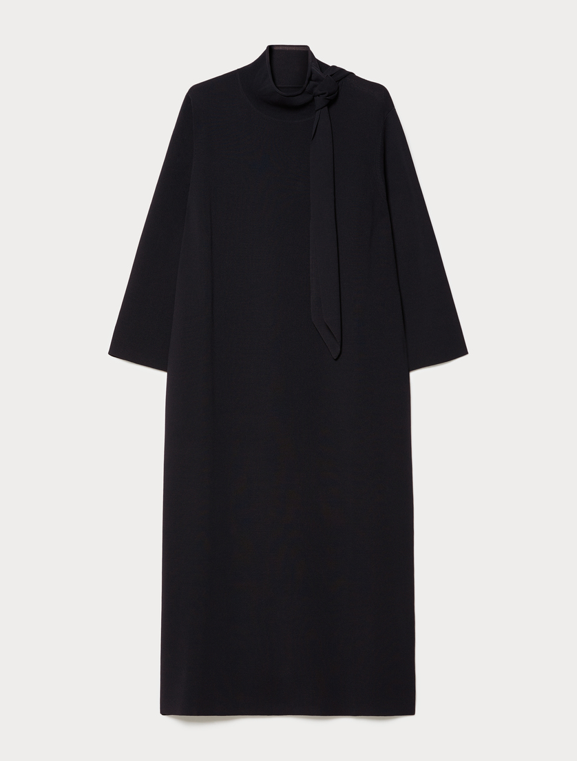 Robe en viscose - BLEU NUIT - Marina Rinaldi