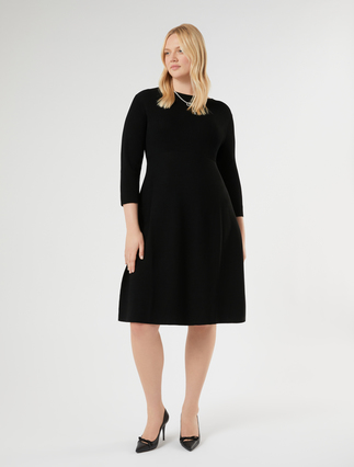 Viscose knit dress - Marina Rinaldi