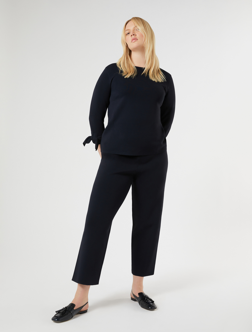 Pantaloni in maglia di viscosa - Marina Rinaldi