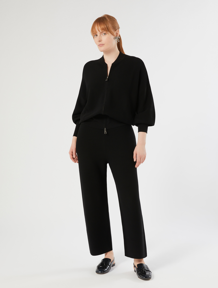 Viscose knit trousers - Marina Rinaldi