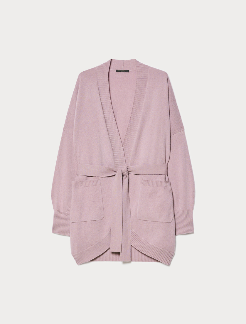 Cashmere cardigan - LILAC - Marina Rinaldi