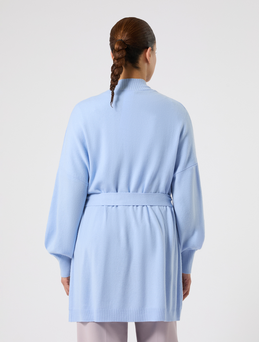 Cardigan in cachemire - AZZURRO - Marina Rinaldi - 4