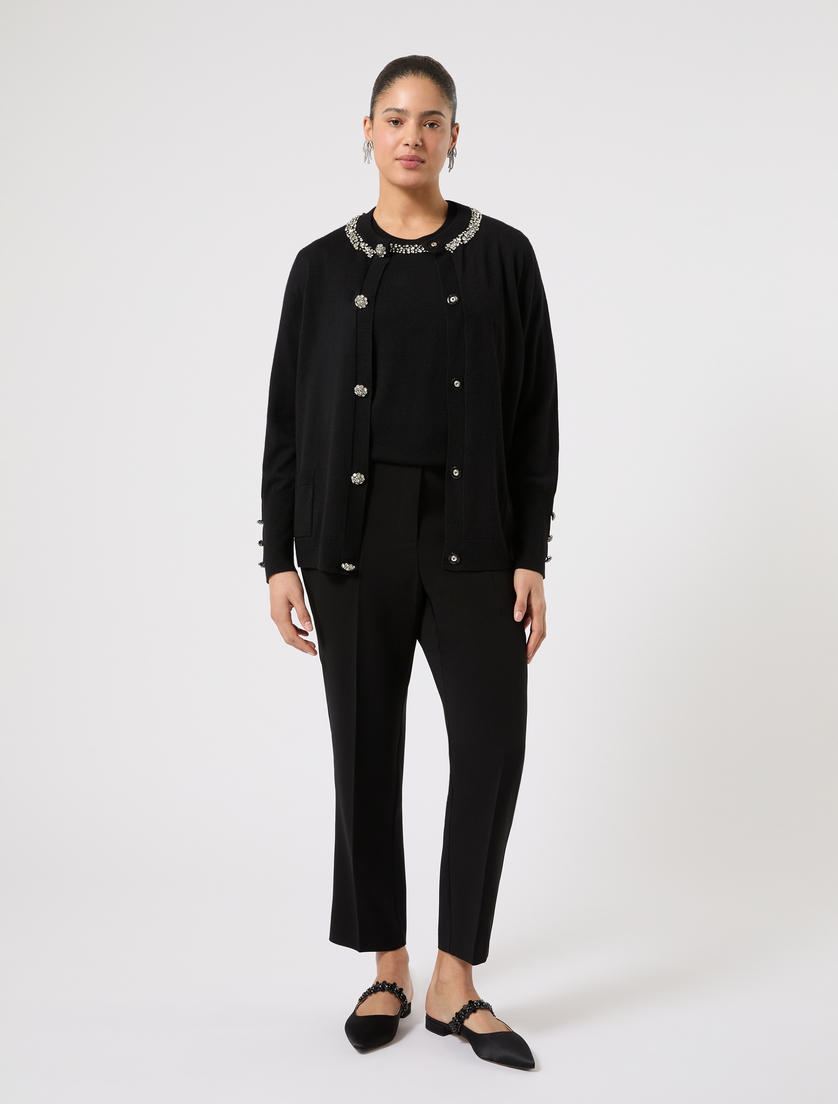 Cardigan in seta e cachemire - Marina Rinaldi