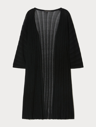 Cardigan aus Viskosekrepp - Marina Rinaldi