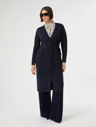 Long viscose cardigan - Marina Rinaldi