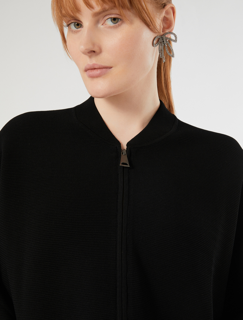 Viscose cardigan - BLACK - Marina Rinaldi - 5