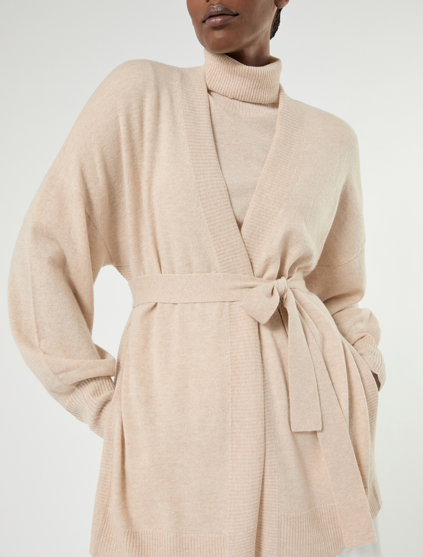 Cashmere cardigan - BEIGE - Marina Rinaldi - 5