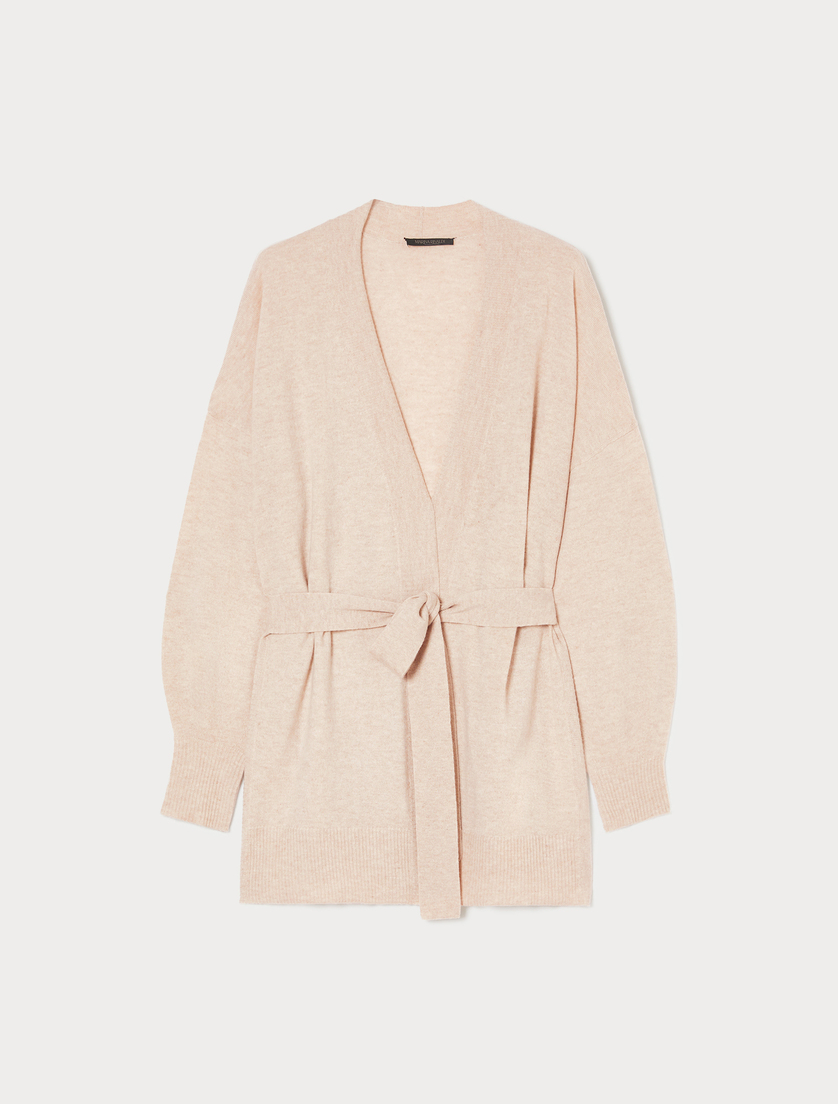 Cashmere cardigan - BEIGE - Marina Rinaldi