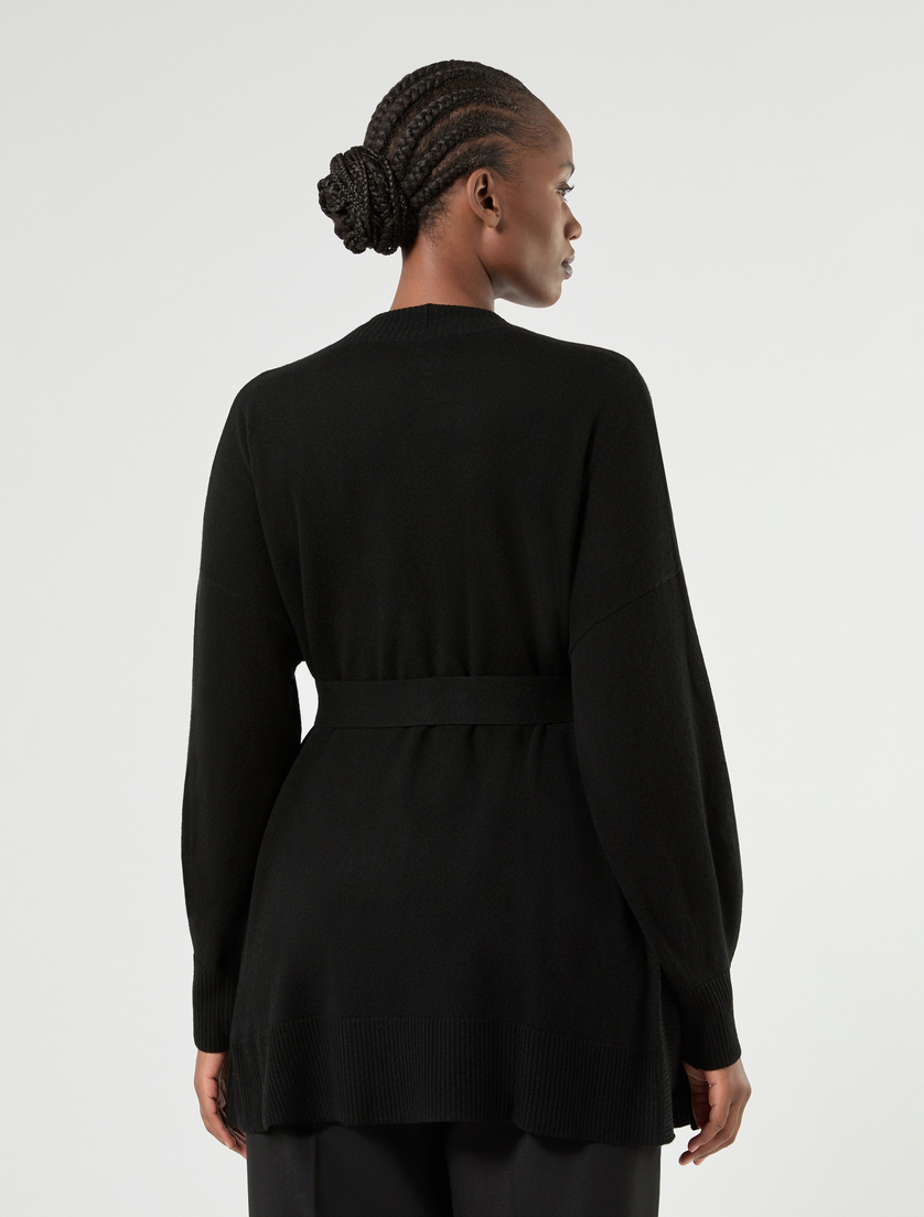 Cashmere cardigan - BLACK - Marina Rinaldi - 4