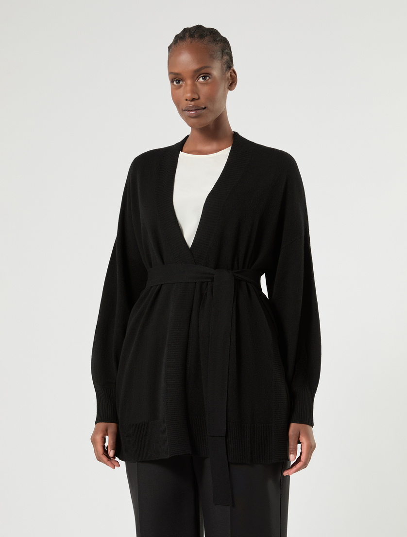 Cashmere cardigan - BLACK - Marina Rinaldi - 3