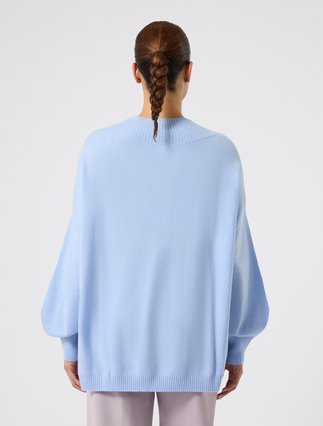 Cashmere sweater - LIGHT BLUE - Marina Rinaldi - 4