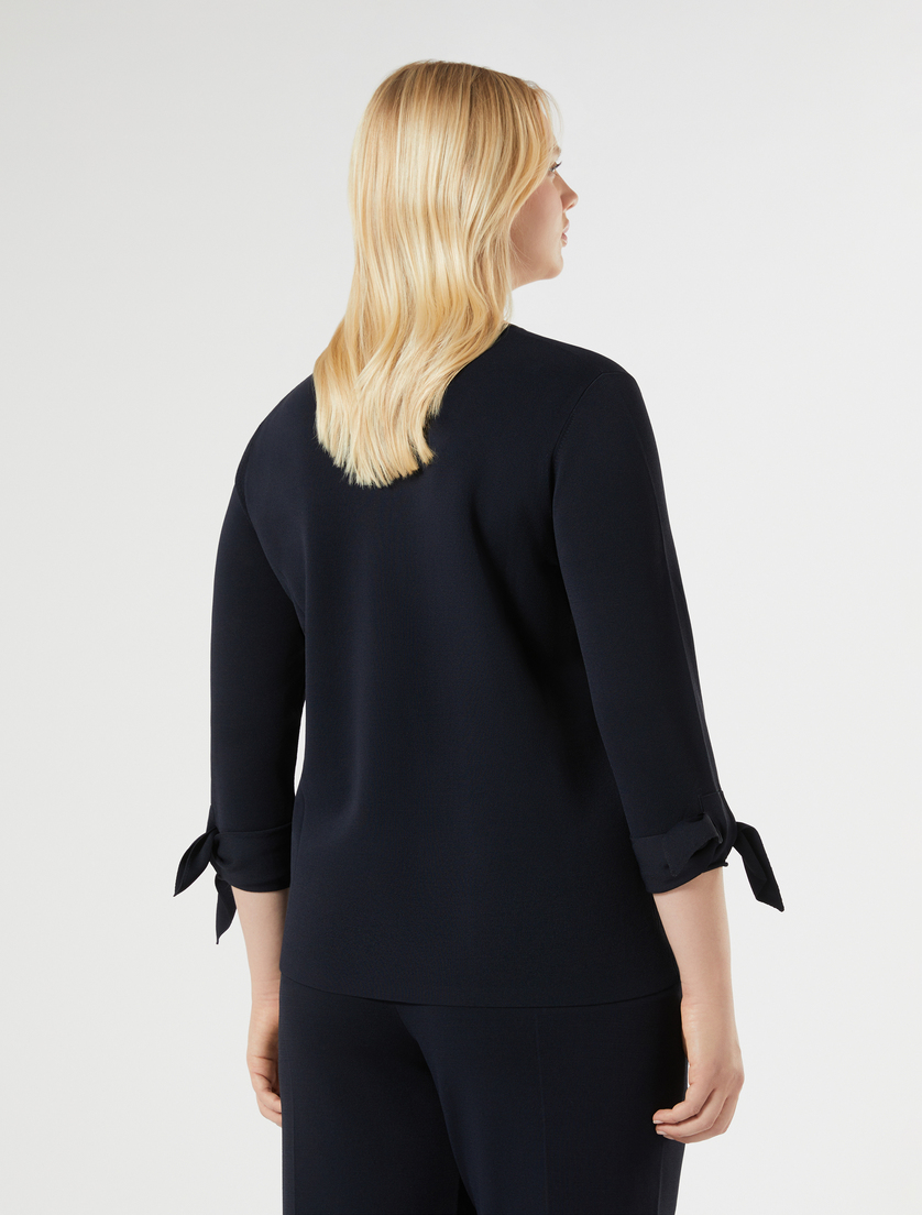 Maglia in viscosa - BLU NOTTE - Marina Rinaldi - 4