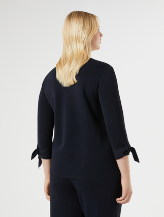 Viscose sweater - MIDNIGHTBLUE - Marina Rinaldi - 4