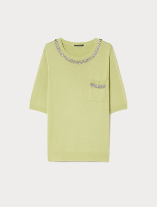 Silk and cashmere sweater - Marina Rinaldi