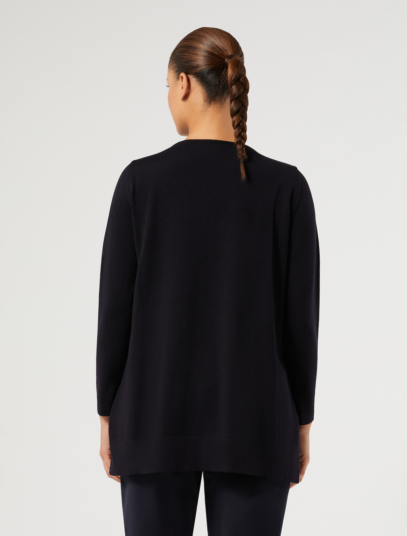 Wool jumper - MIDNIGHTBLUE - Marina Rinaldi - 4