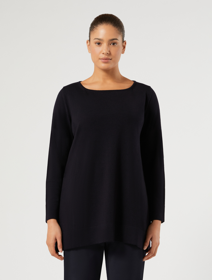 Wool jumper - MIDNIGHTBLUE - Marina Rinaldi - 3