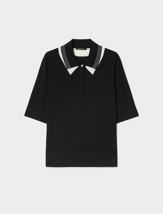 Pull en crêpe de coton - Marina Rinaldi